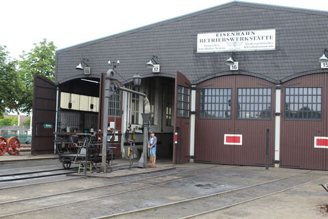 Hallen der Museums-Eisenbahn Bruchhausen-Vilsen