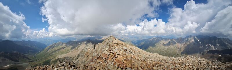Photo de Patrick Fresenberger le long du parcours