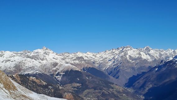 Photo de Sergio Gatti le long du parcours