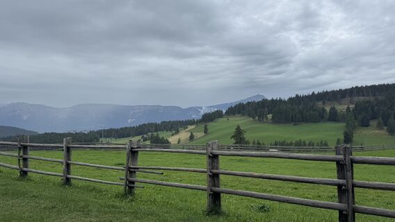 Foto de F Menne a lo largo del recorrido
