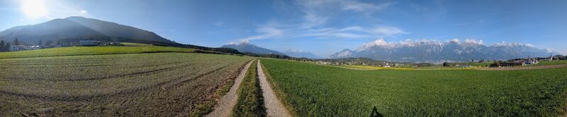 Foto von Niki Meixner entlang der Tour