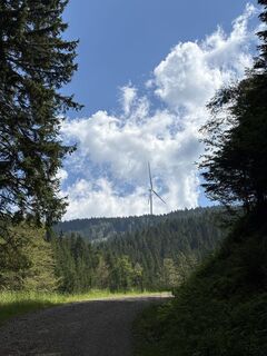Foto von Reinhard Frewein entlang der Tour