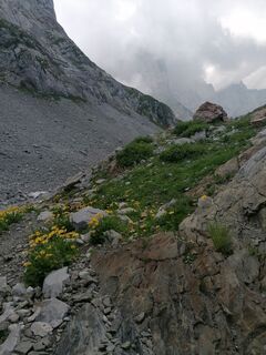 Foto von Dagmar Hofer entlang der Tour