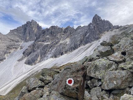 Foto von Christoph&Vera entlang der Tour