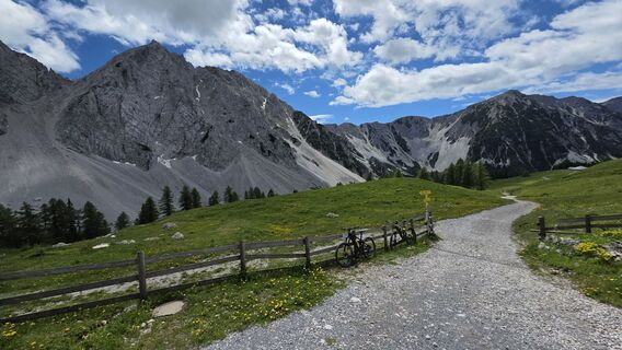 Foto von Martin Lexa entlang der Tour