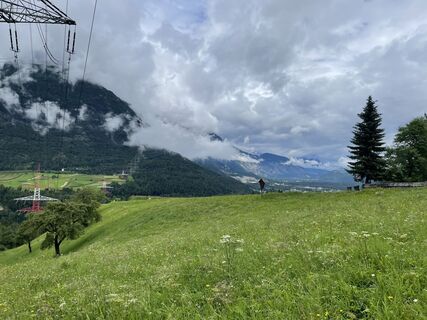 Photo de Johannes Schida le long du parcours