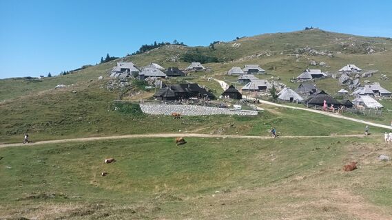 Foto de Stanka Babič a lo largo del recorrido