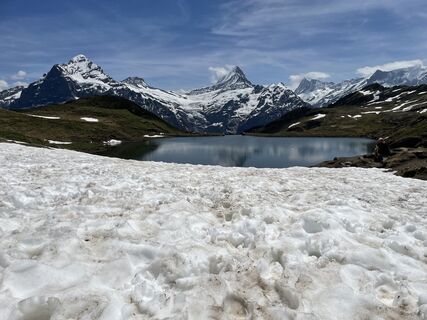 Photo de Bernhard Amacher le long du parcours