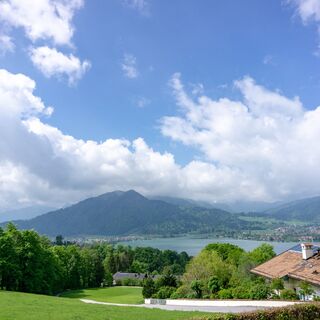 Blick auf Tegernsee