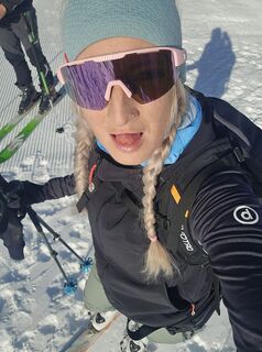 Fotografie z Tina na trase