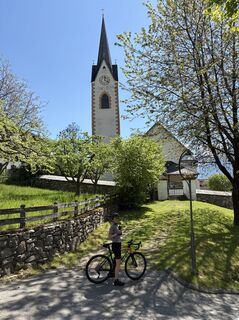 Foto von Helmut Schuchter entlang der Tour