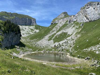Foto von Francois Kalbermatter entlang der Tour