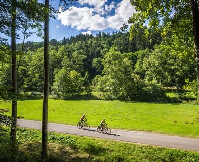 Radfahridylle im Nagoldtal zwischen Wildberg und Nagold
