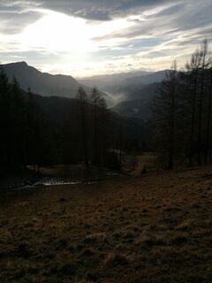 Foto von Michaela Lerch entlang der Tour