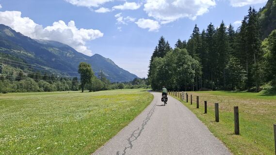 Foto de Márti a lo largo del recorrido