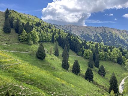 Foto von Stefano “Iddo” entlang der Tour