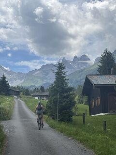 Fotografia z Wernerseil na trase