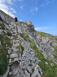 Foto von Bernhard steinacher entlang der Tour