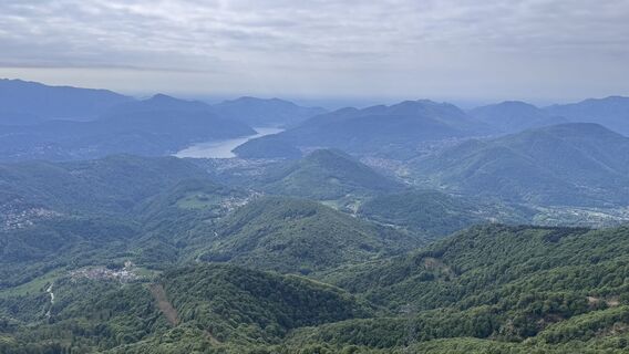 Foto de Marco Musio a lo largo del recorrido