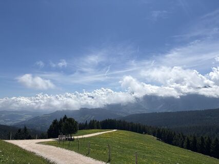 Foto von Heinz Sperl entlang der Tour