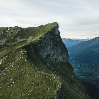 Bergpanorama Wanderung Falknis