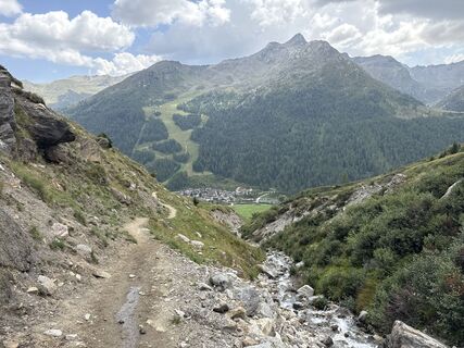 Foto da Hans-Dieter Emil lungo il tour