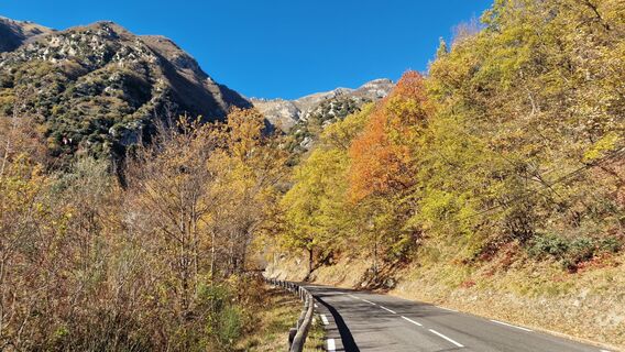 Fotografia z Fabrizi Mellano na trase