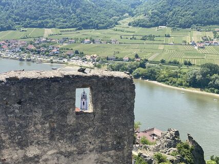 Foto von Friedrich Schlager entlang der Tour