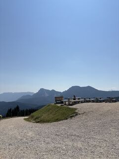 Foto von Heinz Sperl entlang der Tour