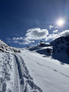 Foto de Lisa Rafller a lo largo del recorrido