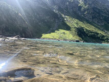 Photo de Toni Lerda le long du parcours