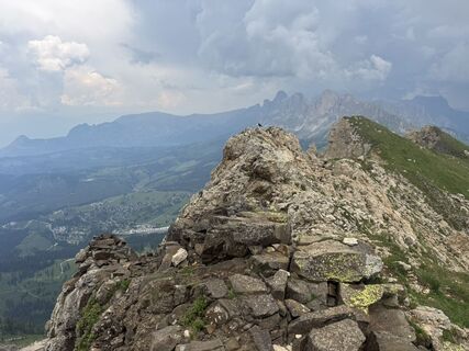 Photo de Raffaele Modena le long du parcours
