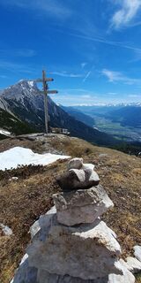 Foto von Babsi Tschabitscher entlang der Tour