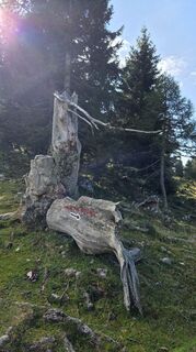 Foto von Klementina Gartner entlang der Tour