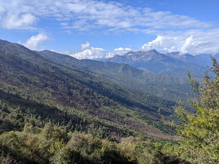 Panorama über das Viù-Tal