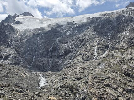 Photo de Gudrun Lippert le long du parcours