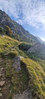 Foto von Magda entlang der Tour