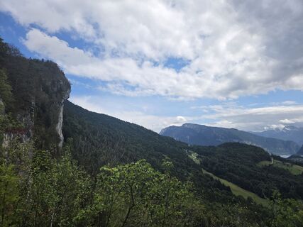 Foto de Birgit Zückert a lo largo del recorrido