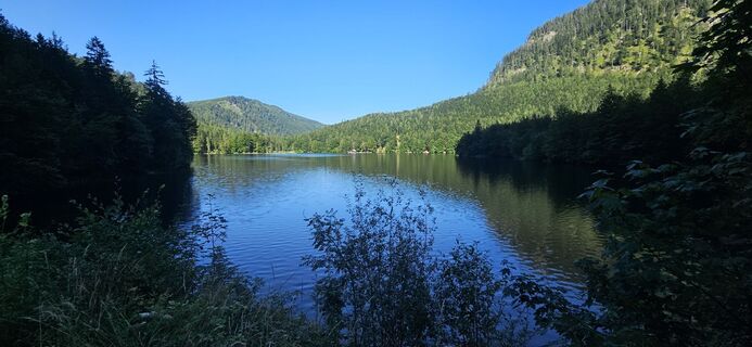 Foto von Johann Schallinger entlang der Tour