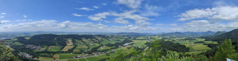 Photo de Andreas Oberholzer le long du parcours