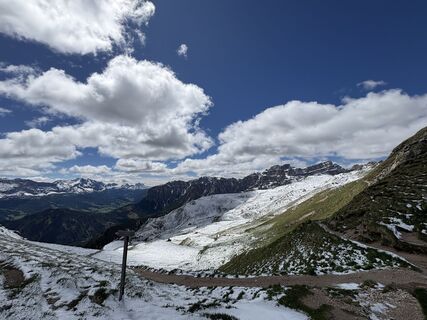 Photo de Mareike Adolphs le long du parcours