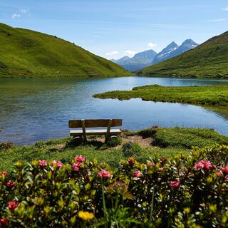 Schwellisee in Richtung Arosa