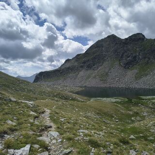 Foto de Gabriele Cucchi a lo largo del recorrido