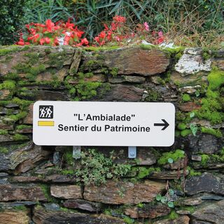 L'Ambialade, Kulturpfad