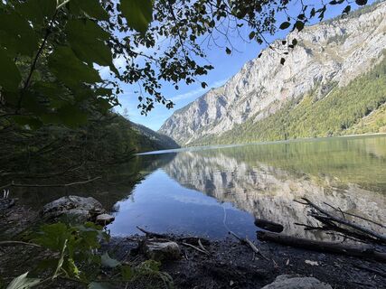 Foto von Johannes Lämmerer entlang der Tour
