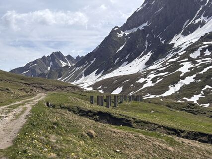 Foto von Mauro Stefanoni entlang der Tour