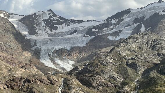 Photo de Robert Fritz le long du parcours