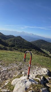 Foto von Klementina Gartner entlang der Tour