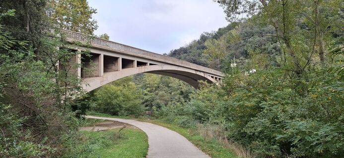 Foto von Ron van Galen entlang der Tour