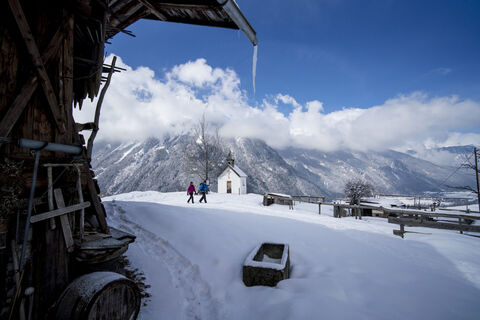 Winteridylle an der Brandalm